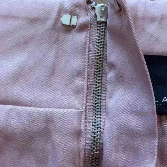 Vila Odine skirt in dusty rose,  with ruffles and satin waistband - Picture 9 of 9